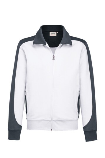 HAKRO Sweatjacke Contrast MIKRALINAR®